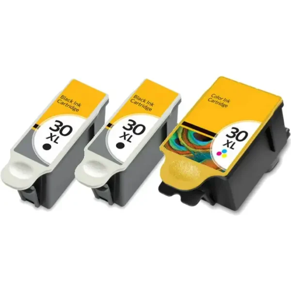 30XL Compatible High-Yield Ink Cartridge 3-Piece Combo Pack