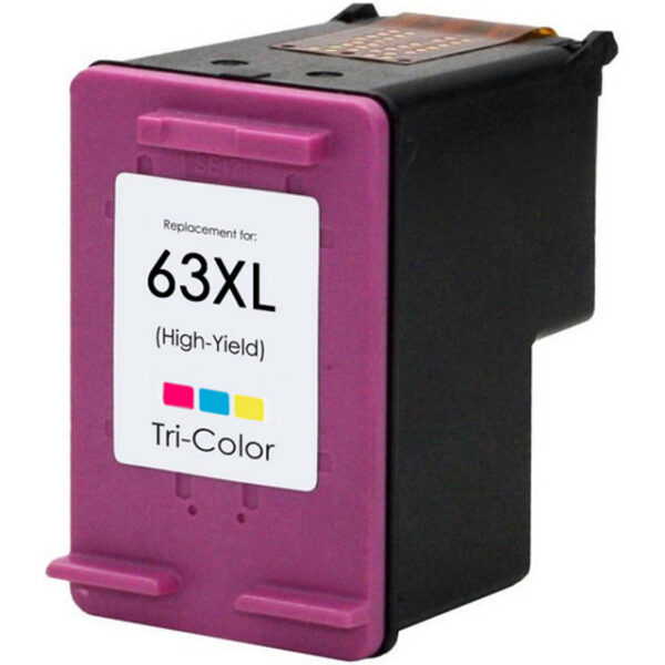 63XL High-Yield Color Ink Cartridge (F6U63AN)