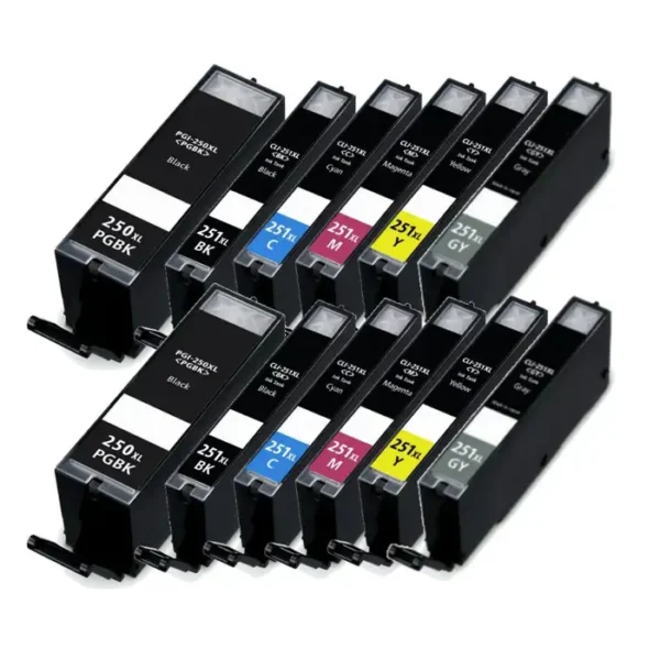 62XL High-Yield Ink Cartridge 2 Black and 2 Color - 4 Pack